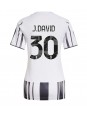 Billige Juventus Jonathan David #30 Hjemmedrakt Dame 2025-26 Kortermet
